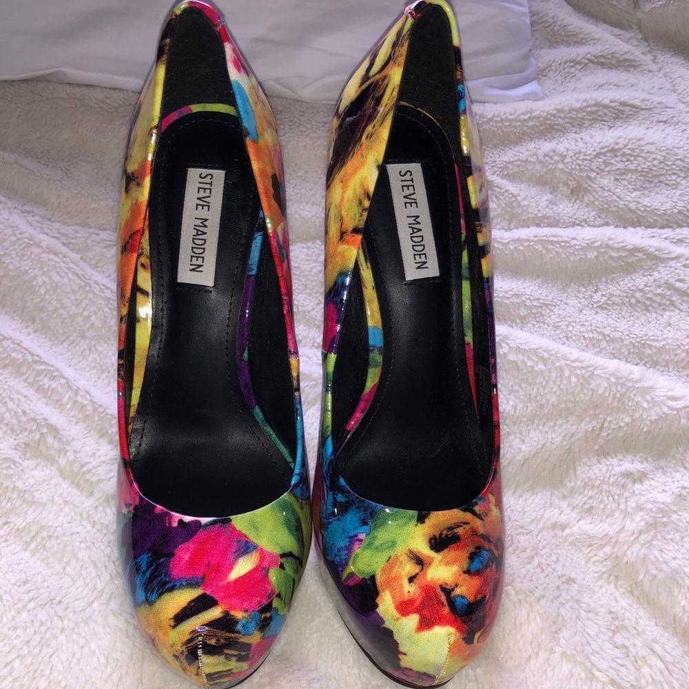 Multi-Color Steve Madden Heels